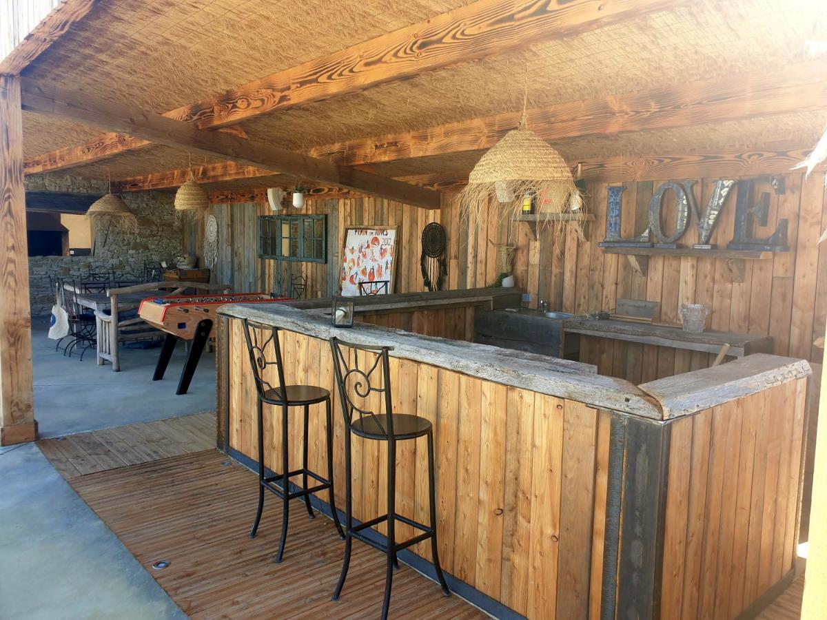 Lodges En Provence - Ecogites & Restaurant Insolites Richerenches Dış mekan fotoğraf