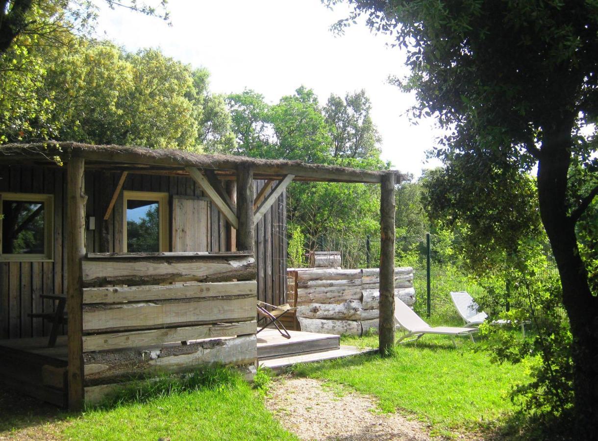 Lodges En Provence - Ecogites & Restaurant Insolites Richerenches Dış mekan fotoğraf