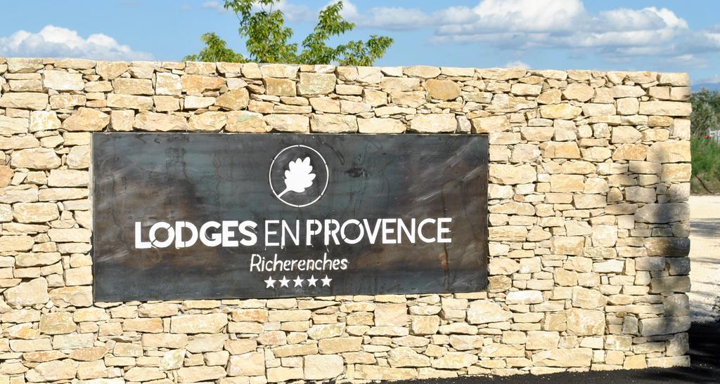Lodges En Provence - Ecogites & Restaurant Insolites Richerenches Dış mekan fotoğraf