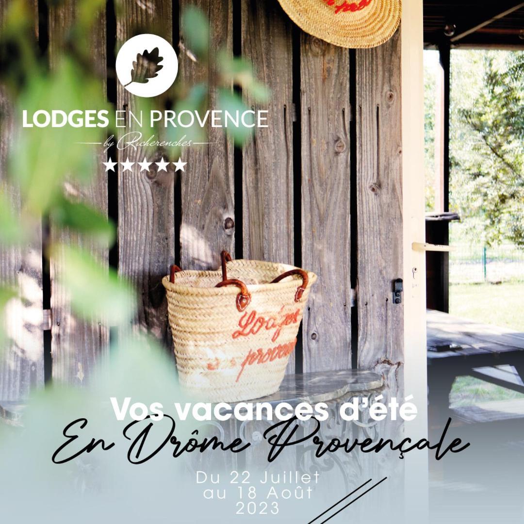 Lodges En Provence - Ecogites & Restaurant Insolites Richerenches Dış mekan fotoğraf